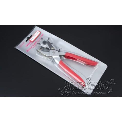 New Handmade Leather Punch Pliers / Belt Hole Puncher / Fight In Round Punch Tool