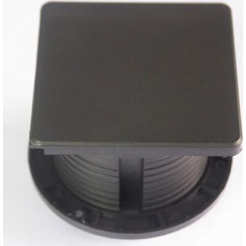 Grommet Desktop Electric Socket Hidden Round Outlet 1 Plug outlet, 2 USB with Cover For Office Home Use Accept Customization