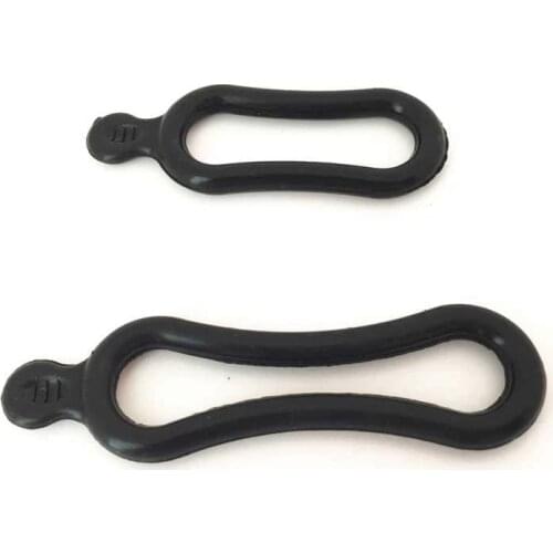2PCS High Strength Rubber Band for Bicycle Headlight Bike Rear Lamp Handlebar LED Torch Mount Holder Flashlight Bands