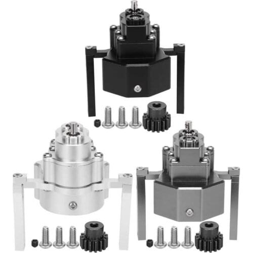 313mm Wheelbase Metal Chassis Frame Front Gear Box Fit for 1/10 RC Crawler Car Parts