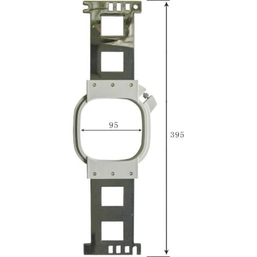 395MM Succession Embroidery Hoops Plastic Cross Stitch Hoop for TAJIMA/Chinese/SWF Embroidery Machine Frame