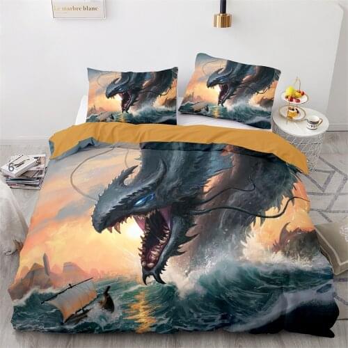 3D Home comforter bedding sets Qualified Queen King Bedding Set Duvet Cover Pillow Cases comforter bedding sets 2-3pcs style 7