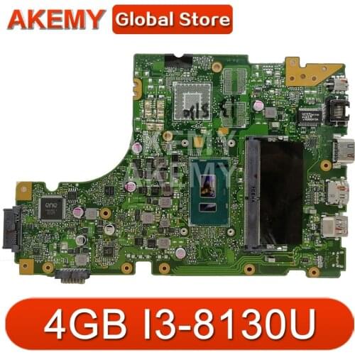 90NB0FJ0-R00090 Laptop motherboard for ASUS VivoBook 14 X442UAR X442UQR X442UN X442UR X442UA mainboard 4GB-RAM I3-8130U