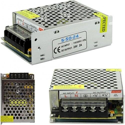 Computers Switch Power Supply Adapter AC 110V-220V TO DC 5V 12V 24V 2A/10A/15A/20A/40A/60A Home Surveillance Cameras LED lamp