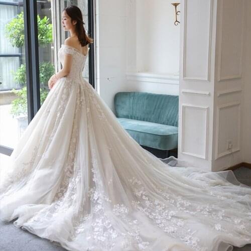 Long Wedding Dresses Beauty-Emily China