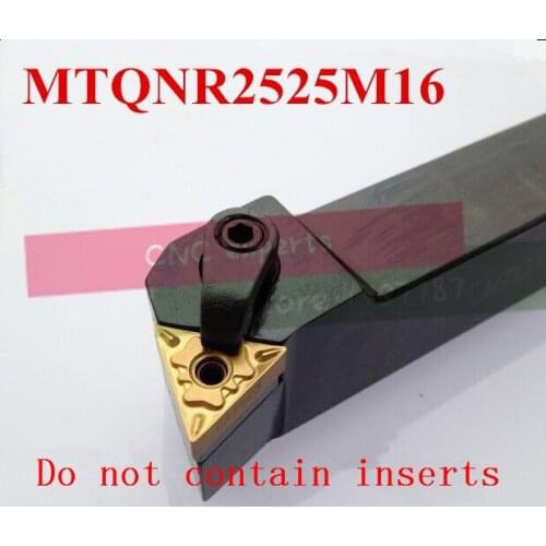 MTQNR2525M16 Turning Tool Holder,CNC tool holder,External turning tools,MTQNR/L Lathe cutting tool for TNMG160404/08/12 Inserts