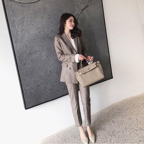 Women two piece outfits new style womens fashion solid color temperament commuter suit womens suit women sweatsuits sets