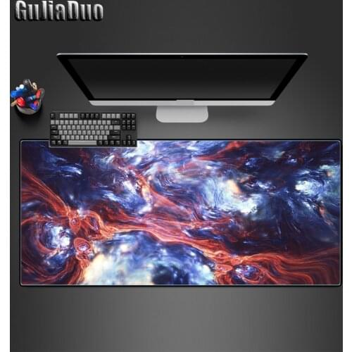 90x40cm Large Ink Art Picture Mousepad Computer Keyboard Play Mat Gaming Accessories Xxl Folding Twist Mousepad Office Desk Mat