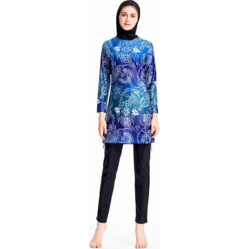 Full Coverage Burkinis Swimsuit Humble Arabian Beach High Quality Muslim hijab Swimwear Modest Islamic Swimming Suits