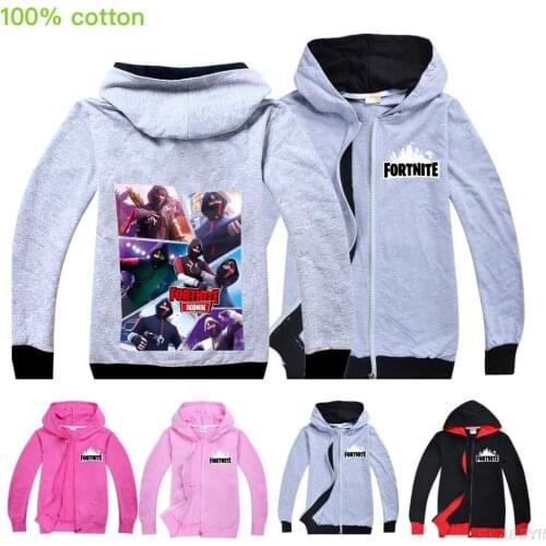 Fortnites Fashion Girls Boys Game Jacket Spring and Autumn New Kid Jacket Clothes Cartoon Jacket Print Kids Clothes