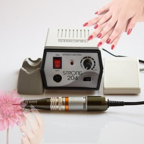 30K RPM New Micromotor STRONG 204 + SDE-H20 Handpiec Polishing Grinder for Dental Laborary Nail File Hobby Jelwelry & Industry