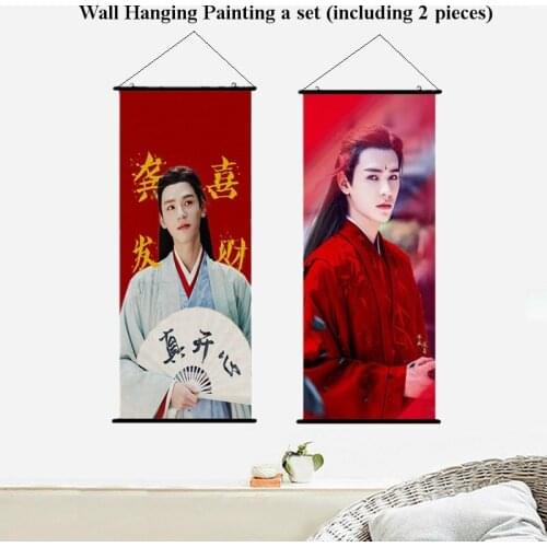 Word of honor gong jun wen kexing Hanging Scroll wall Painting 100cmx40cm gift wall decoration picture poster home painting
