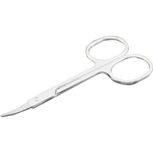 Durable Nose Hair Scissors Universal Small Eyebrow Cutter Stainless Steel Makeup Scissors Beauty Makeup Tool