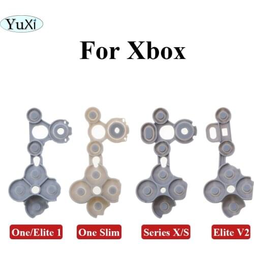 YuXi For Xbox Elite Series S/X Conductive Rubber Pads Replacement for Xbox One S Controller Key Button Conductive Rubber Contact