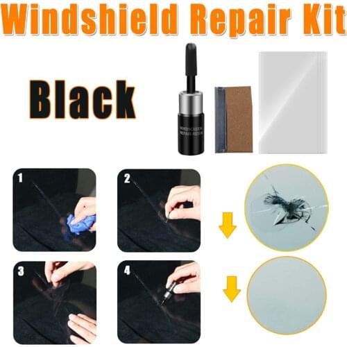 Windshield Repair Agent Automotive Front Windscreen Crack Repair Fluid Sucker Automotive Glass Repair