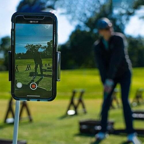 Easy to Use Golf Swing Recorder Holder Cell Phone Clip Holding Trainer Practice Training Aid New Golf Sport Accessories
