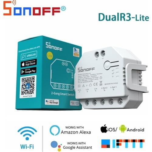 SONOFF TH16 /TH10 Wifi Smart Switch Temperature Humidity Monitoring Waterproof Sensor Voice Control Work With Alexa Google Home