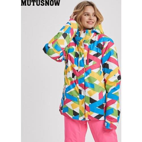2020 High Quality Women Ski Jacket Windproof Waterproof Breathable Clothes Thicken Thermal Snow Female Snowboard Jacket Brands