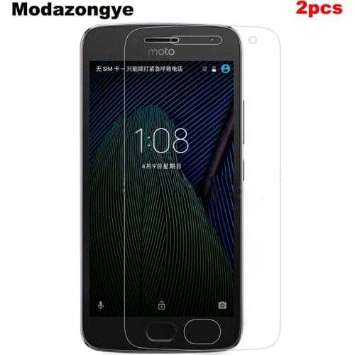 2Pcs Tempered Glass For Motorola Moto G5 Screen Protector Motorola Moto G5 XT1672 XT1676 XT1670 XT1671 Glass Protective Film