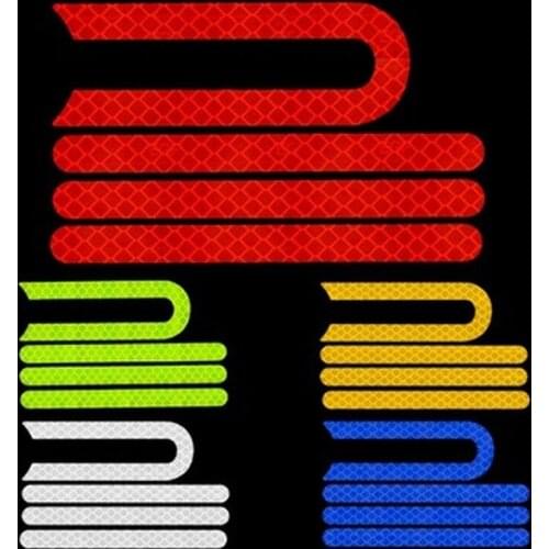 4set Front Rear Wheel Tyre Cover Protective Shell Reflective Sticker For Xiaomi Mijia M365 Electric Scooter Skateboard Parts