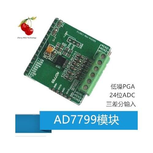 AD7799 Module, AD7799 Development Board, 24 Bit AD Module