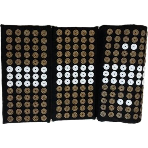 Lotus Acupuncture Massager Mat Acupressure Zip-Apart Mat Relieve Back Pain Acupressure Mat Pillow Massage for Body