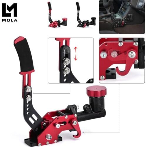 Black Hydraulic Racing Hand E Brake Drift Rally Handbrake Aluminium Lever Oil Tank Cylinder 0.75Bar HB04