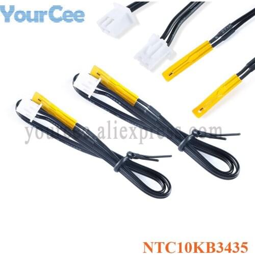2pcs NTC10KB3435 Thin Film Temperature Probe Sensor High Precision Sensitivity Industrial Grade Sensor