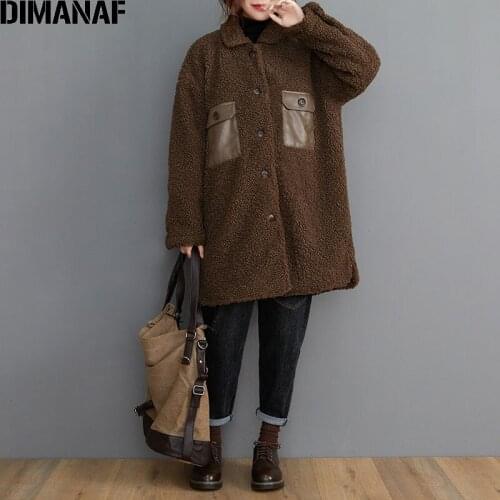 DIMANAF Women's Fleece Jackets
