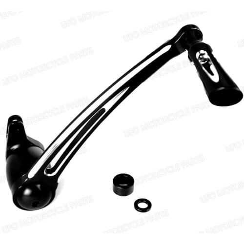 CNC Aluminum Shallow Cut Brake Arm Pedal Kit For Harley Street Electra Tri Glide 08-13