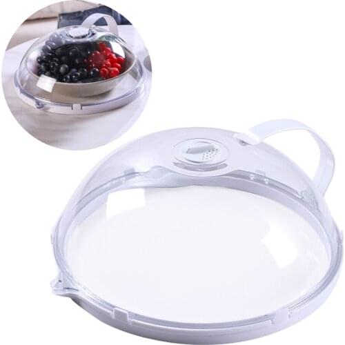 Magnetic Microwave Plate Cover Splatter Guard With Steam Vents&Handle Microwave Oven Clean Splatter Lid Dustproof Dish Cap