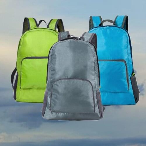 Multi-Functional Outdoor Foldable Backpack Bag Waterproof Lightweight Daily Travelling Nylon Bags Cycling Camping Hiking