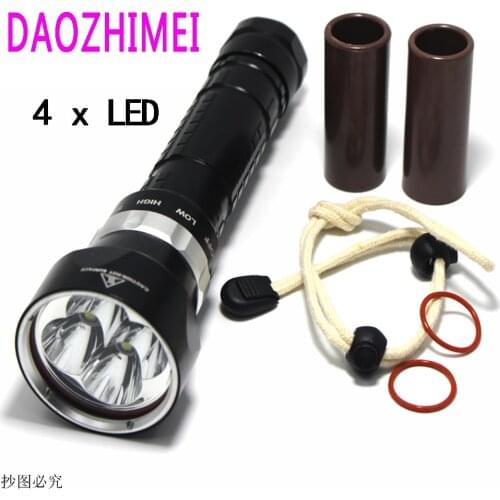 Powerful Led Flashlight XHP70 40W 10000LM LED Diving Flashlight Underwater 100M Waterproof Lanterna Torch White Light