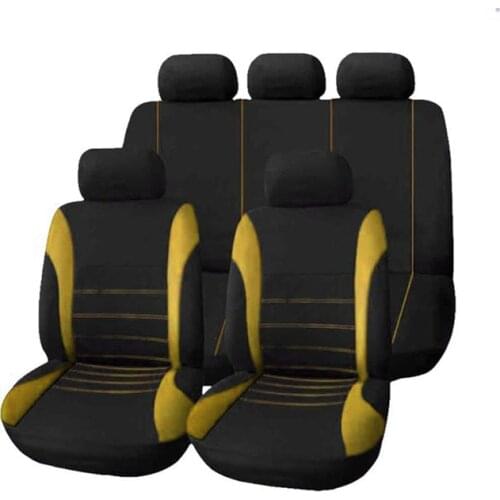Aimaao 2/4/9 Pcs Car Seat Covers Set Universal New For Jetta MK6 For Nissan For Honda For Chevrolet For VW Focus Passat B8