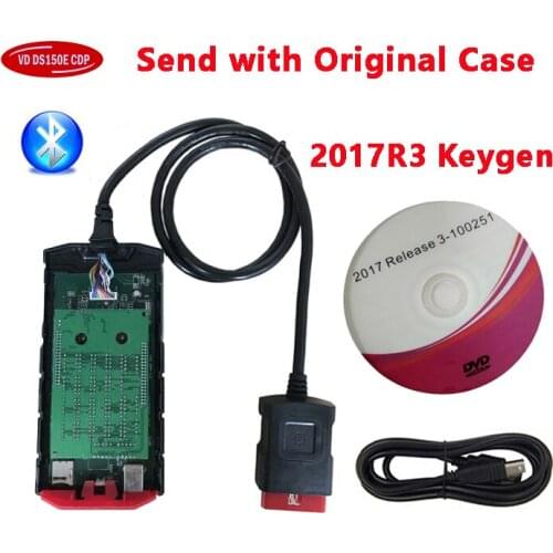 2021 New Vci Vd Ds150e Cdp Bluetooth 2018r0/2017.R3 Keygen for Delphis Car Truck Obd Obd2 Scanner Auto Diagnostic Repair Tools