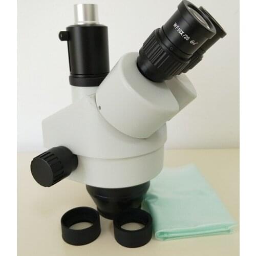 Scientific New SZM745H 7x-45X Trinocular Simul focus Zoom Stereo Microscope Head , Microscope accessories