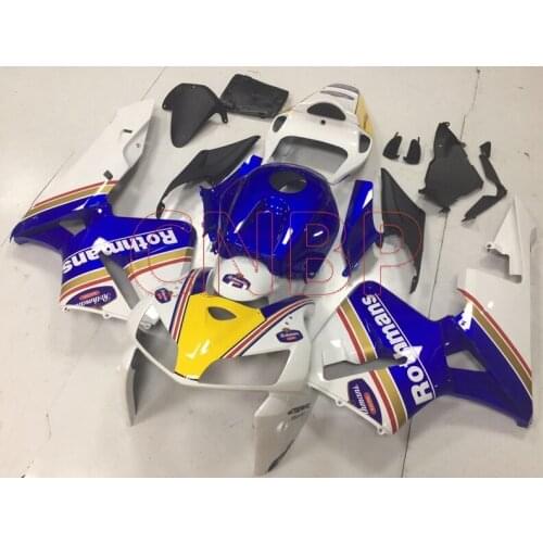 Plastic Fairings CBR 600 RR 2005 - 2006 Blue White Body Kits CBR 600 RR 06 Full Body Kits CBR 600 RR 2005 no paint