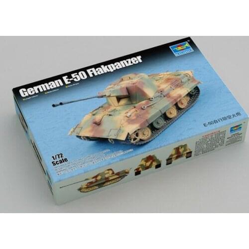 Trumpeter 07124 1/72 German E-50 Flakpanzer Plastic Model Kit
