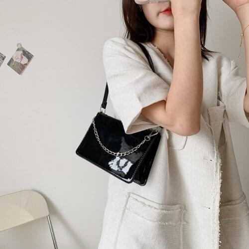 Women Underarm Bags Fashion Solid Ladies Baguette Handbags Soft PU Leather Fashion Designed Girls Small Shoulder Bags