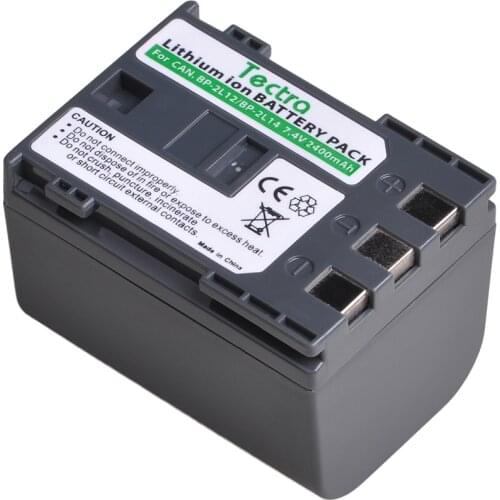 1pc 2400mAh BP-2L14 BP-2L13 BP-2L12 Camera Battery for Canon ZR960 ZR950 ZR930 HG10 HV20 HV30 HV40 DC310 DC320 DC330