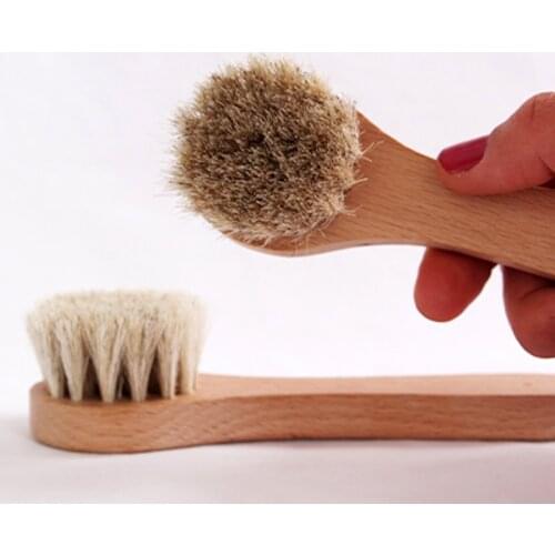 100% Horse Hair Natural Face Brush
