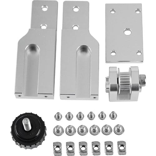 3D Printer Accessories 2040 Aluminum XY-axis Tensioner Synchronous Belt Stretch Straighten Part for CR10 3D Printer