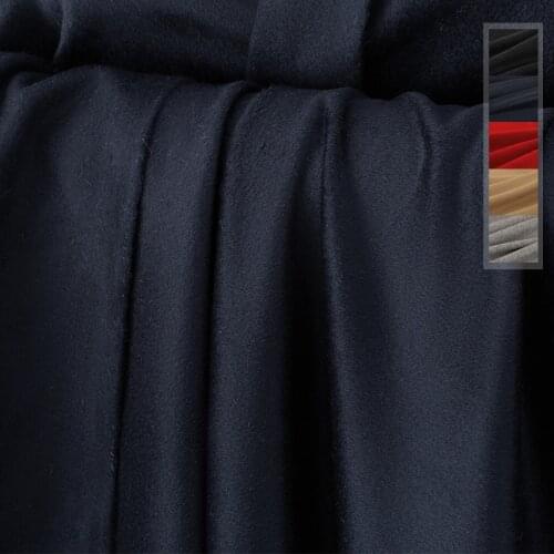 White Waxberry Pure Cashmere Over Coating Fabrics 100%Cashmere Garment Materials Women Overcoat Sewing Cloth Tailor Freeshipping