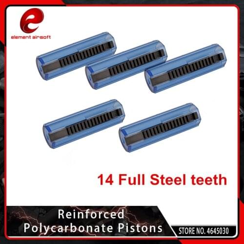 Element Full Steel 14 Teeth Piston for Airsoft AEG Gearbox Ver 2/3 Hunting Accessory GB03001