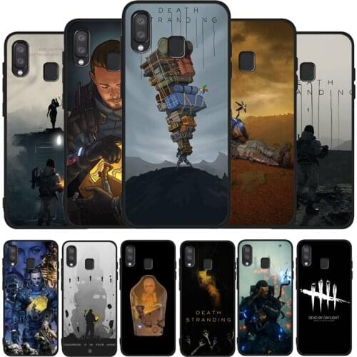 Death Stranding Black Phone Case For Samsung Galaxy A71 A51 A41 A31 A20E A10 A20 A40 A50 A70 M30S M20 A7 A8 A9 2018