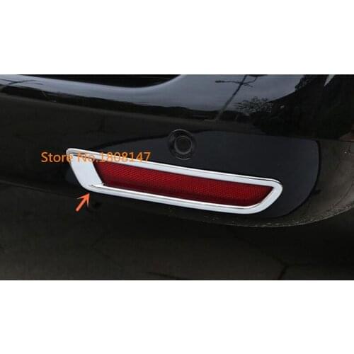 For Mercedes Benz Vito W447 2017 2018 2019 Car Frame Styling ABS Chrome Trim Back Tail Rear Fog Light Lamp Frame 2pcs
