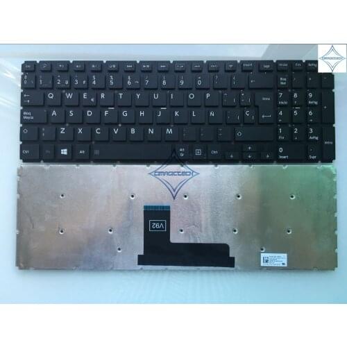 New for Toshiba Satellite L50-B L55-B L55DT-B S50-B S55-B SP spanish laptop keyboard teclado 9Z.NBCSQ.20S NSK-V92SQ