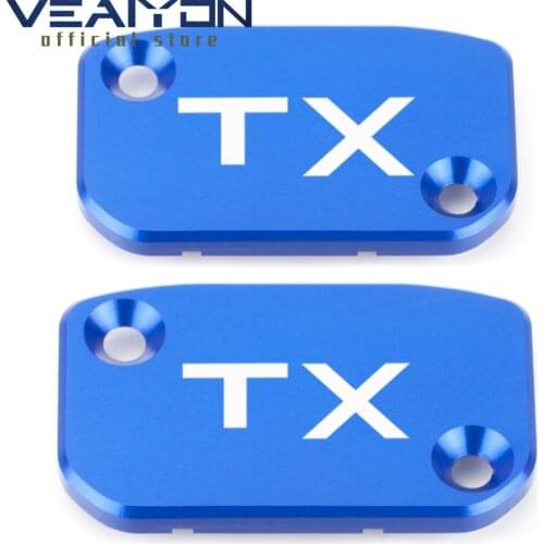 Motorcycle Front Brake Fluid Reservoir Cover For Husqvarna TX 300 2022 Master Cylinder Cap Motorcycle Accessories Pitbike