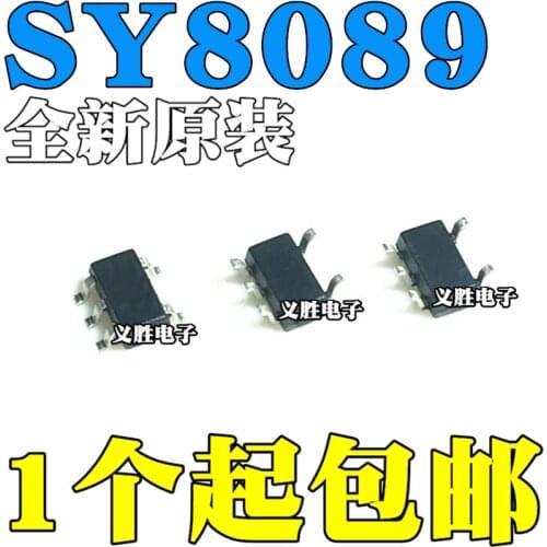 New and original SY8089AAAC KV SOT23-5 Synchronous Buck DC-DC regulator DC - DC voltage stabilizer synchronous buck chips