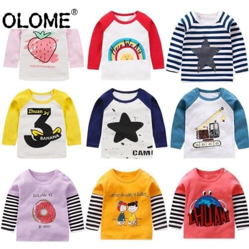 Футболки с длинным рукавом для девочек Olome China At AliExpress